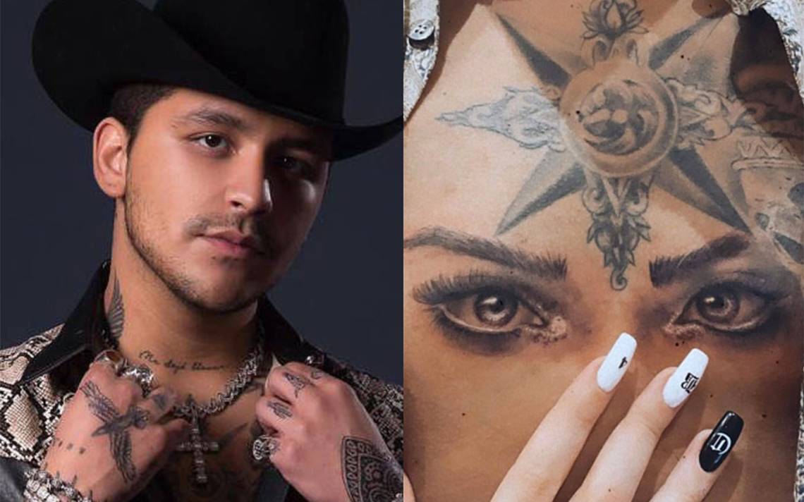 Christian Nodal Revela El Tatuaje Que Se Puso En Lugar De Los Ojos De